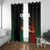 Kenya Cricket Window Curtain Go Simbas Go - Wonder Print Shop
