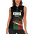 Custom Kenya Cricket Women Sleeveless Polo Shirt Go Simbas Go - Wonder Print Shop