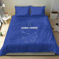 Cape Verde Football Bedding Set Come On Tubaroes Azuis - Blue - Wonder Print Shop