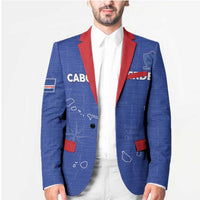 Custom Cape Verde Football Blazer Come On Tubaroes Azuis - Blue - Wonder Print Shop