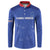 Custom Cape Verde Football Button Sweatshirt Come On Tubaroes Azuis - Blue - Wonder Print Shop