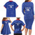 Custom Cape Verde Football Family Matching Long Sleeve Bodycon Dress and Hawaiian Shirt Come On Tubaroes Azuis - Blue - Wonder Print Shop