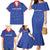 Custom Cape Verde Football Family Matching Mermaid Dress and Hawaiian Shirt Come On Tubaroes Azuis - Blue - Wonder Print Shop