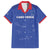 Custom Cape Verde Football Family Matching Off The Shoulder Long Sleeve Dress and Hawaiian Shirt Come On Tubaroes Azuis - Blue - Wonder Print Shop