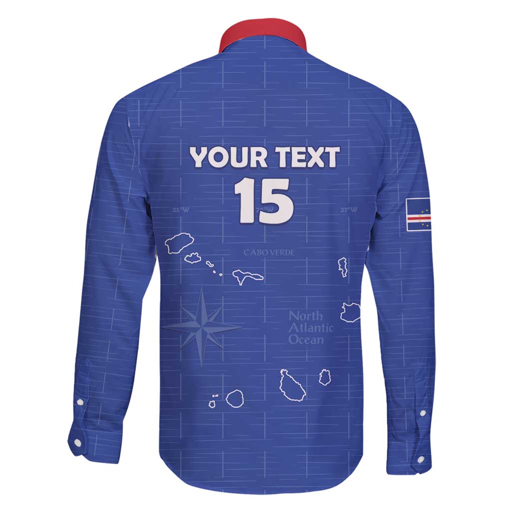 Custom Cape Verde Football Family Matching Off Shoulder Maxi Dress and Hawaiian Shirt Come On Tubaroes Azuis - Blue - Wonder Print Shop
