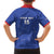 Custom Cape Verde Football Family Matching Off Shoulder Short Dress and Hawaiian Shirt Come On Tubaroes Azuis - Blue - Wonder Print Shop