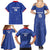 Custom Cape Verde Football Family Matching Summer Maxi Dress and Hawaiian Shirt Come On Tubaroes Azuis - Blue - Wonder Print Shop