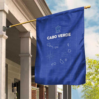 Cape Verde Football Garden Flag Come On Tubaroes Azuis - Blue - Wonder Print Shop