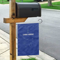 Cape Verde Football Garden Flag Come On Tubaroes Azuis - Blue - Wonder Print Shop