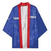 Custom Cape Verde Football Kimono Come On Tubaroes Azuis - Blue - Wonder Print Shop