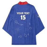 Custom Cape Verde Football Kimono Come On Tubaroes Azuis - Blue - Wonder Print Shop
