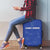Cape Verde Football Luggage Cover Come On Tubaroes Azuis - Blue - Wonder Print Shop