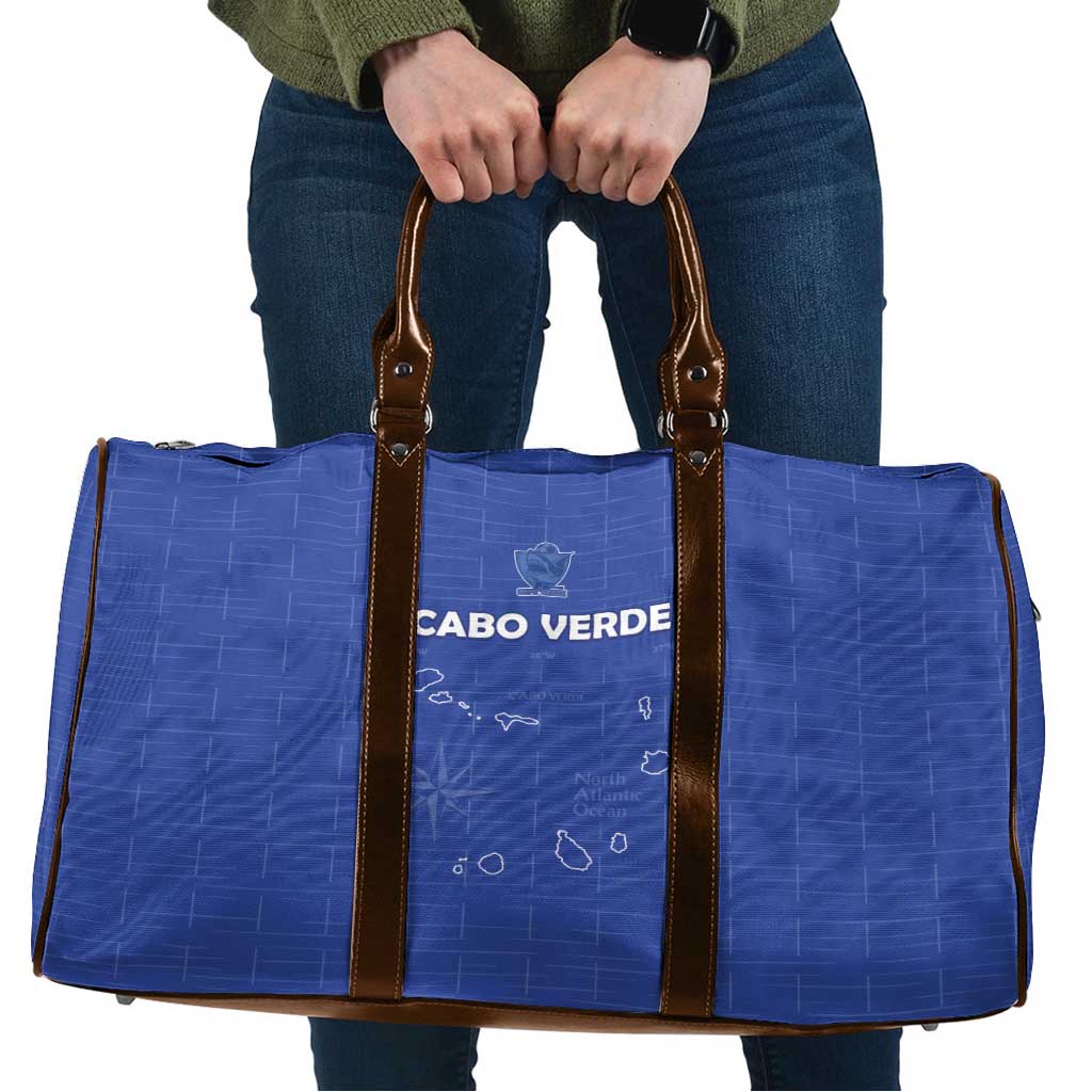Cape Verde Football Travel Bag Come On Tubaroes Azuis - Blue - Wonder Print Shop