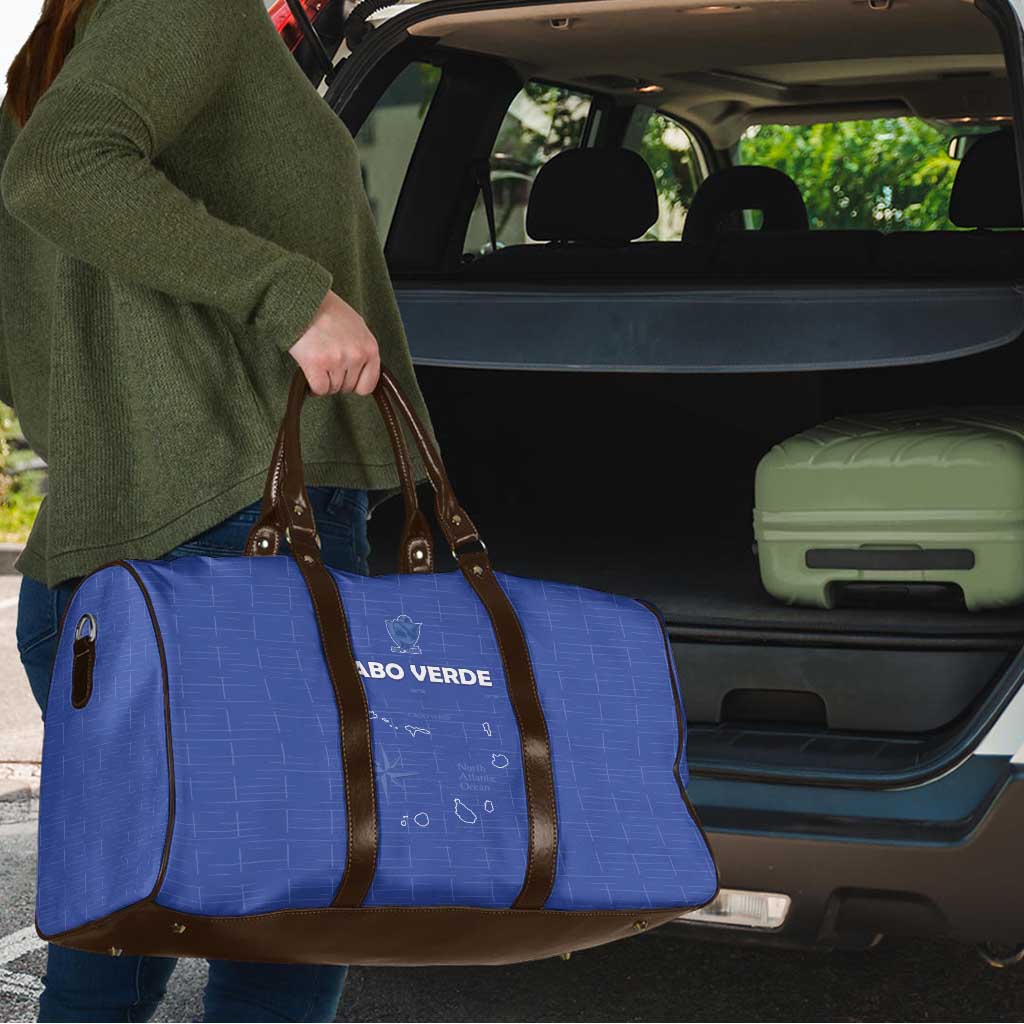 Cape Verde Football Travel Bag Come On Tubaroes Azuis - Blue - Wonder Print Shop