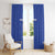 Cape Verde Football Window Curtain Come On Tubaroes Azuis - Blue - Wonder Print Shop
