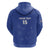 Custom Cape Verde Football Zip Hoodie Come On Tubaroes Azuis - Blue - Wonder Print Shop