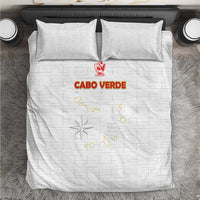 Cape Verde Football Bedding Set Come On Tubaroes Azuis - White - Wonder Print Shop