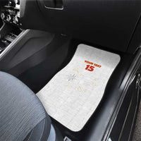 Custom Cape Verde Football Car Mats Come On Tubaroes Azuis - White - Wonder Print Shop