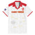 Custom Cape Verde Football Family Matching Long Sleeve Bodycon Dress and Hawaiian Shirt Come On Tubaroes Azuis - White - Wonder Print Shop