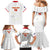 Custom Cape Verde Football Family Matching Mermaid Dress and Hawaiian Shirt Come On Tubaroes Azuis - White - Wonder Print Shop