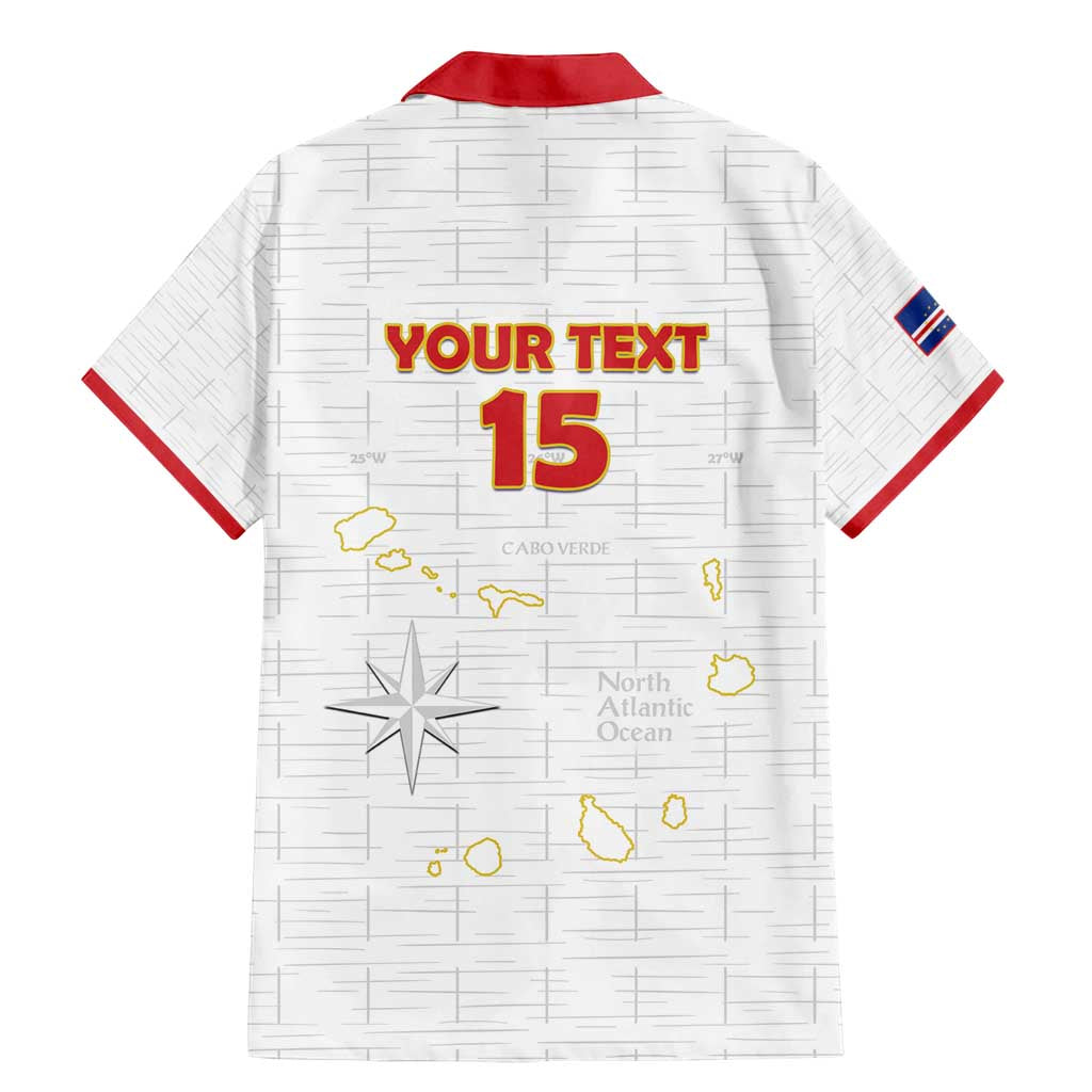 Custom Cape Verde Football Family Matching Mermaid Dress and Hawaiian Shirt Come On Tubaroes Azuis - White - Wonder Print Shop