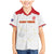 Custom Cape Verde Football Family Matching Mermaid Dress and Hawaiian Shirt Come On Tubaroes Azuis - White - Wonder Print Shop