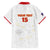 Custom Cape Verde Football Family Matching Short Sleeve Bodycon Dress and Hawaiian Shirt Come On Tubaroes Azuis - White - Wonder Print Shop