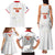 Custom Cape Verde Football Family Matching Tank Maxi Dress and Hawaiian Shirt Come On Tubaroes Azuis - White - Wonder Print Shop