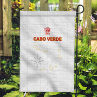Cape Verde Football Garden Flag Come On Tubaroes Azuis - White - Wonder Print Shop