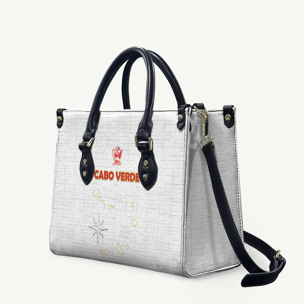 Cape Verde Football Leather Bag Come On Tubaroes Azuis - White - undefined