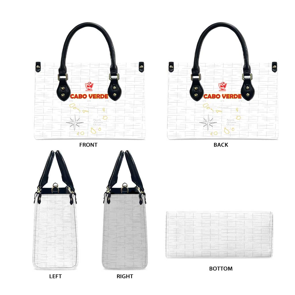 Cape Verde Football Leather Bag Come On Tubaroes Azuis - White - undefined