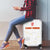 Cape Verde Football Luggage Cover Come On Tubaroes Azuis - White - Wonder Print Shop