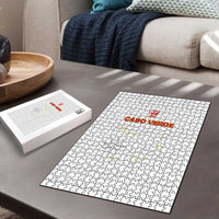 Cape Verde Football Puzzle Come On Tubaroes Azuis - White - undefined