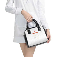 Cape Verde Football Shoulder Handbag Come On Tubaroes Azuis - White - Wonder Print Shop