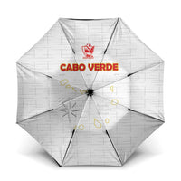Cape Verde Football Umbrella Come On Tubaroes Azuis - White - Wonder Print Shop