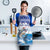 Cape Verde Football Christmas Apron Feliz Natal Tubaroes Azuis - Wonder Print Shop