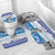 Cape Verde Football Christmas Bathroom Set Feliz Natal Tubaroes Azuis - Wonder Print Shop
