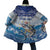 Personalized Cape Verde Football Christmas Cloak Feliz Natal Tubaroes Azuis - Wonder Print Shop