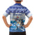 Personalized Cape Verde Football Christmas Family Matching Mermaid Dress and Hawaiian Shirt Feliz Natal Tubaroes Azuis - Wonder Print Shop