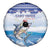 Cape Verde Football Christmas Spare Tire Cover Feliz Natal Tubaroes Azuis - Wonder Print Shop