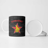 Custom Hockey Zimbabwe Ceramic Mug Go Champions - Wonder Print Shop