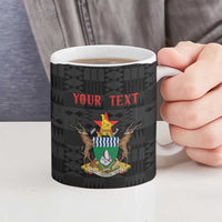 Custom Hockey Zimbabwe Ceramic Mug Go Champions - Wonder Print Shop