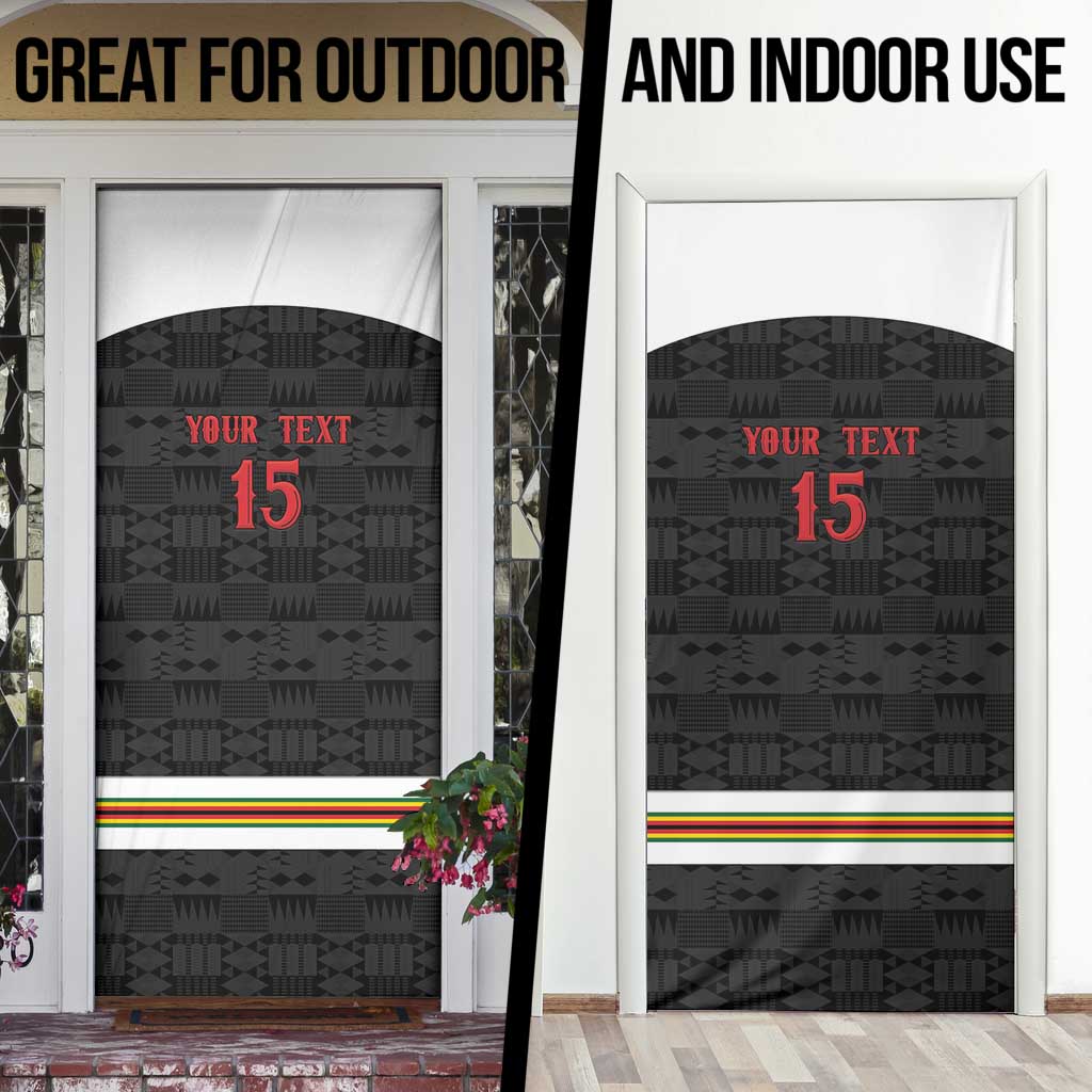 Custom Hockey Zimbabwe Door Cover Go Champions - Wonder Print Shop