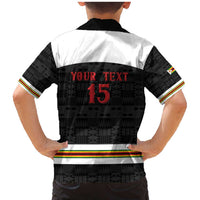 Custom Hockey Zimbabwe Family Matching Mermaid Dress and Hawaiian Shirt Go Champions - Wonder Print Shop