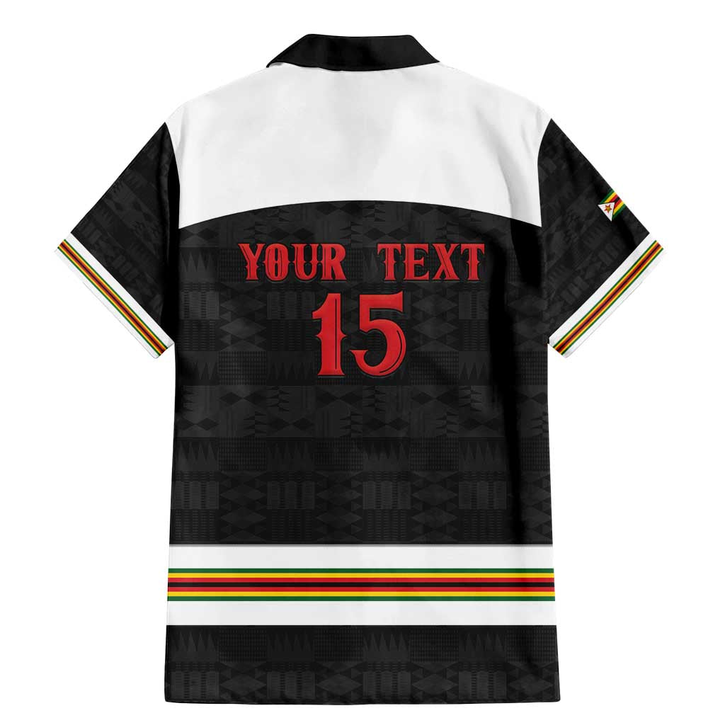 Custom Hockey Zimbabwe Family Matching Mermaid Dress and Hawaiian Shirt Go Champions - Wonder Print Shop