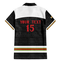 Custom Hockey Zimbabwe Family Matching Mermaid Dress and Hawaiian Shirt Go Champions - Wonder Print Shop