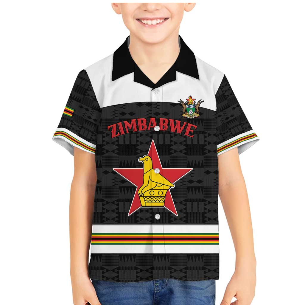 Custom Hockey Zimbabwe Family Matching Mermaid Dress and Hawaiian Shirt Go Champions - Wonder Print Shop