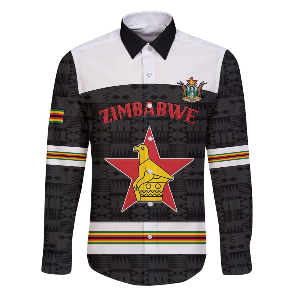 Custom Hockey Zimbabwe Family Matching Puletasi and Hawaiian Shirt Go Champions - Wonder Print Shop