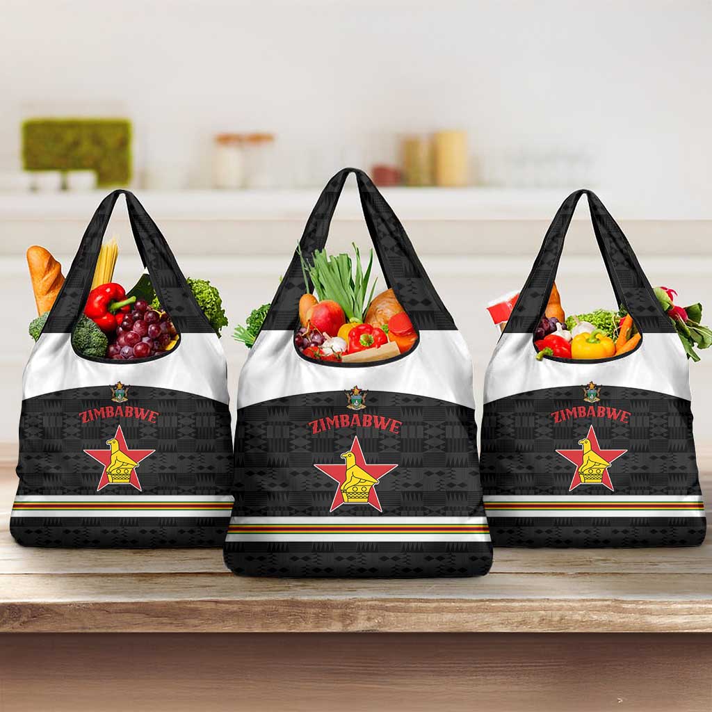 Hockey Zimbabwe Grocery Bag Go Champions - Wonder Print Shop