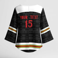 Custom Hockey Zimbabwe Kimono Sleeve Blouse Go Champions - Wonder Print Shop
